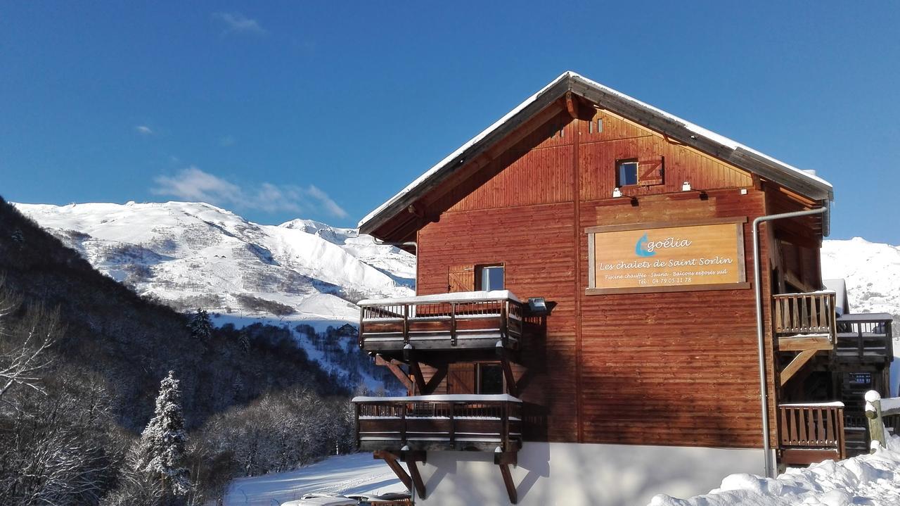 Residence Goelia Les Chalets De Saint-Sorlin エクステリア 写真